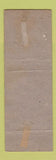 Matchbook Cover - Hubbard's Service oil gas Waterloo IA pinup WORN