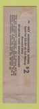 Matchbook Cover - Royal Finance Montgomery AL pinup WORN