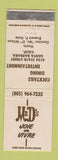 Matchbook Cover - Mr D's Restaurant Santa Barbara CA