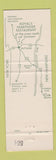 Matchbook Cover - Royal's Hearthside Restaurant Rutland VT