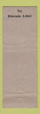 Matchbook Cover - Honore's Restaurant New York City WEAR