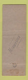 Matchbook Cover Lincoln National Life Insurance Minneapolis St Paul MN WW Scott