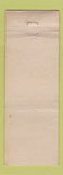 Matchbook Cover - Pollex Cleaners Tailors Marine City MI WEAR