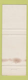 Matchbook Cover - Fina oil gas Gilles Thurso QC