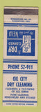 Matchbook Cover - Oil City Dry Cleaning