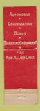Matchbook Cover - Anders Insurance Agency Bryan OH WEAR