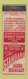 Matchbook Cover - Standard Drug Berea Lorain Medina Kent OH WEAR