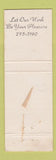 Matchbook Cover - Hair Affair Salon Norristown PA PINK