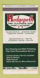 Matchbox - Hedgepeth Dry Cleaners Laundry Winston Salem Clemmons NC