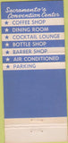Matchbook Cover - New Senator Hotel Sacramento CA 30 Strike