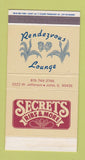 Matchbox - Secrets Ribs Rendezvous Lounge Joliet IL