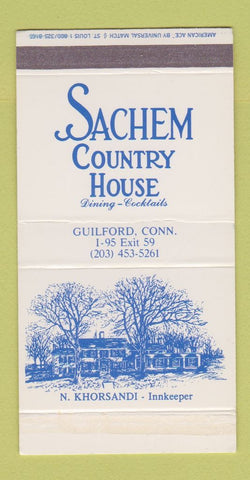 Matchbox - Sachem Country House Guilford CT