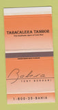 Matchbox - Tabacalera Tambor Cigars Tobacco Tony Borhani