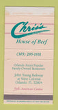 Matchbox - Chris's House of Beef Orlando FL