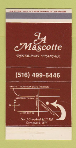 Matchbox - La Mascotte French Restaurant Commack NY