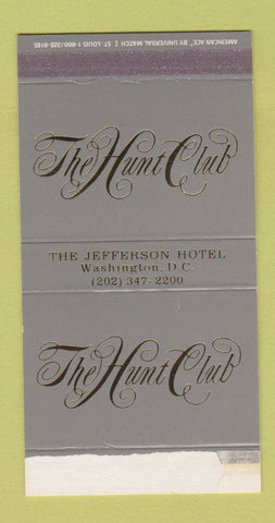 Matchbox - The Hunt Club Washington DC