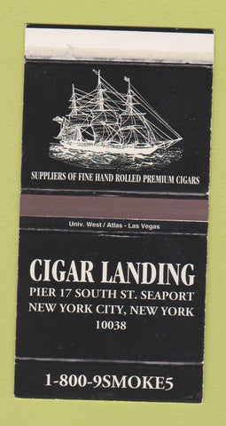 Matchbox - Cigar Landing Tobacco New York City