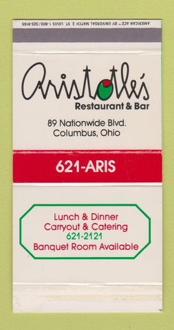 Matchbox - Aristotle's Restaurant Bar Columbus OH