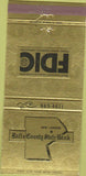 Matchbook Cover - Ralls County State Bank New London MO 30 Strike