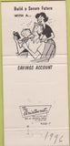 Matchbook Cover - Ralls County State Bank New London MO 30 Strike