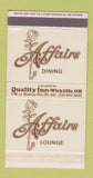 Matchbox - Affairs Lounge Quality Inn Wickliffe OH
