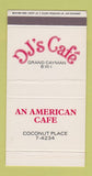 Matchbox - DJ's Cafe Grand Cayman British West Indies