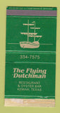 Matchbox - Flying Dutchman Restaurant Kemah TX WEAR