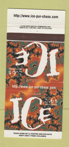 Matchbook Cover - Labatt Ice Beer 30 Strike
