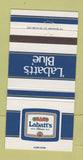 Matchbook Cover - Labatt's Beer Blue Canada 30 Strike