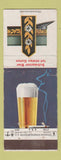 Matchbook Cover - Schweizer Bier Zurich Switzerland Hat WEAR