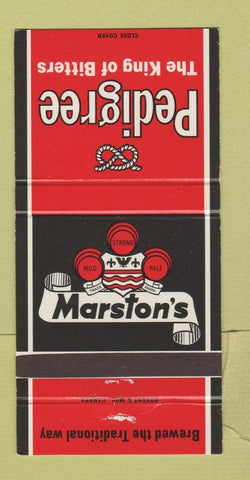 Matchbook Cover - Marston's Beer Canada 30 Strike