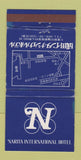 Matchbook Cover - Narita International Hotel Kirin Beer Japan  30 Strike