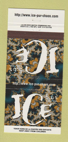 Matchbook Cover - Labatt Ice Beer Canada 30 Strike