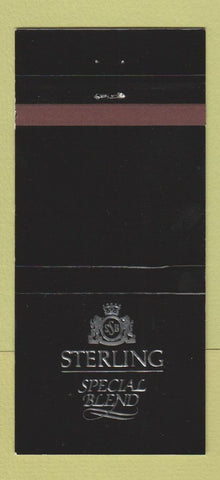 Matchbook Cover - Sterling Special Blend Tobacco Cigarettes 30 Strike