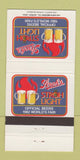 Matchbook Cover - Stroh's Light Beer 1982 World's Fair Knoxville TN 30 Strike