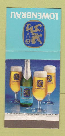 Matchbook Cover - Lowenbrau Beer Australia 30 Strike