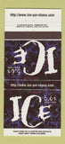 Matchbook Cover - Labatt Ice Beer 30 Strike