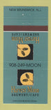 Matchbook Cover - Harvest Moon Brewery Cafe New Brunswick NJ beer 30 Strike