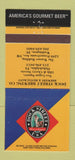 Matchbook Cover - Dock Street Brewing Beer Washington DC Philadelphia 30 Strike