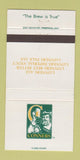 Matchbook Cover Conners Ale Beer Mississauga Don Mills Thunder Bay ON 30 Strike