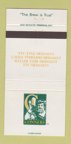 Matchbook Cover Conners Ale Beer Mississauga Don Mills Thunder Bay ON 30 Strike