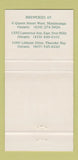 Matchbook Cover Conners Ale Beer Mississauga Don Mills Thunder Bay ON 30 Strike