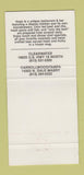Matchbook Cover - Hops Grill Bar Clearwater FL Tampa 30 Strike