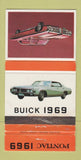 Matchbook Cover - 1969 Buick Giles Bedard Levis QC WEAR 30 Strike
