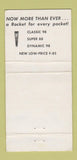 Matchbook Cover - 1961 Oldsmobile Walker Chevrolet Jesup GA WORN #3 30 Strike