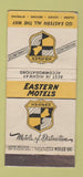 Matchbook Cover - Eastern Motels WEAR 30 Stick