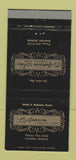 Matchbook Cover - Anderson Johns Funeral Home Gladstone MI Escanaba 30 Strike
