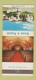 Matchbook Cover - Carew & English Funeral Home San Francisco CA 30 Strike