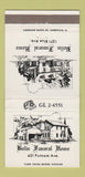 Matchbook Cover - Bolin Funeral Home Zanesville? OH 30 Strike