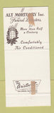 Matchbook Cover - Alt Mortuary Funeral Home Grand Rapids MI 30 Strike